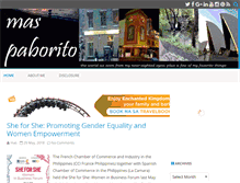 Tablet Screenshot of maspaborito.com